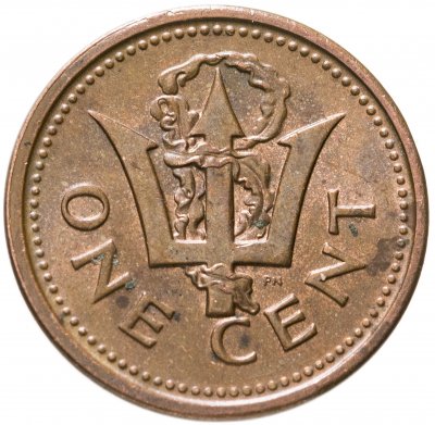купить Барбадос 1 цент (cent) 2000-2012 магнетик, случайная дата
