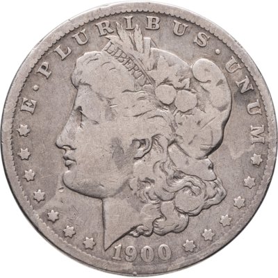 купить США 1 доллар (dollar) 1900 O Доллар Моргана знак монетного двора: "O" - Новый Орлеан
