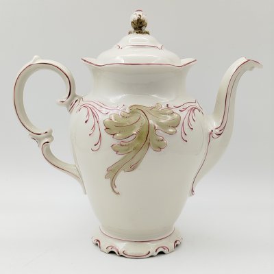 купить Чайник (кофейник) с растительным декором, фарфор, роспись, Krister Porzellan-Manufaktur (KPM), Германия, 1934-1945 гг.