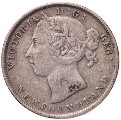 купить Ньюфаундленд 20 центов (cents) 1900