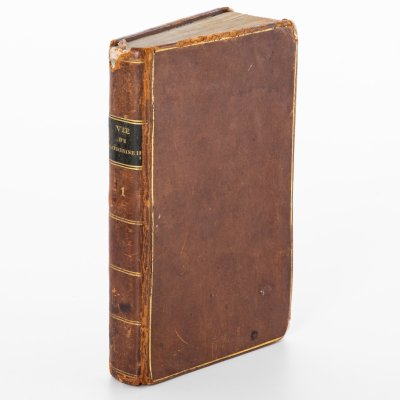 купить Книга "Жизнь Екатерины II" (Vie de catherine II) на французском языке, бумага, печать, цельнокожаный переплет, Франция, Париж, 1797 г.