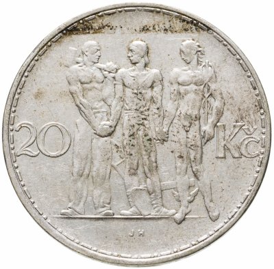 купить Чехословакия 20 крон (korun) 1933