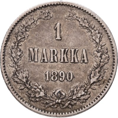 купить 1 марка 1890 L Российская Финляндия