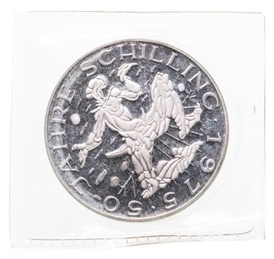 купить Австрия 100 шиллингов (shillings) 1975 "50 лет шиллингу"