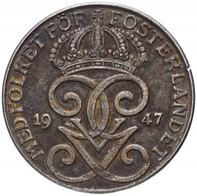 купить Швеция 2 эре (ore) 1942-1950, случайная дата