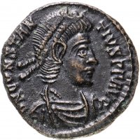 купить Римская Империя, Констанций II, 324–361 гг, сентенионалис (реверс: воин поражает копьем всадника)
