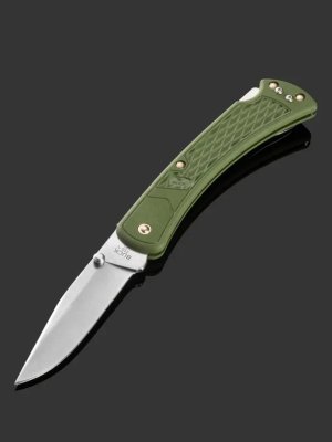 купить Складной нож BUCK Slim Hunter Select (BU110ODS2), сталь 420HC, рукоять GFN