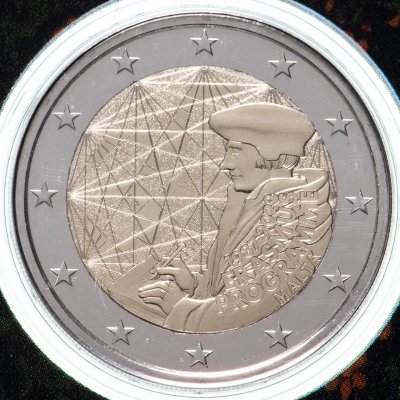 купить Мальта 2 евро (euro) 2022 "35 лет программы Erasmus" (в буклете)