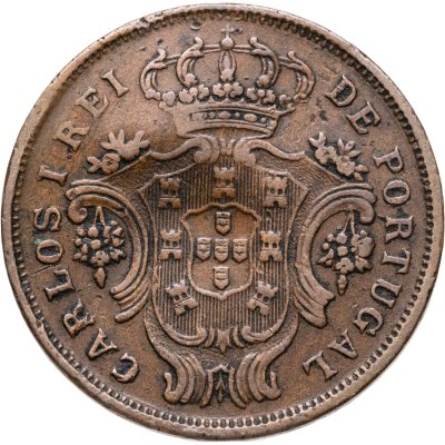 купить Азорские острова 5 реалов 1901