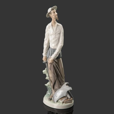 купить Статуэтка "Дон Кихот", скульптор Salvador Furio, фарфор, роспись, Lladro, Испания, 1977-1984 гг.
