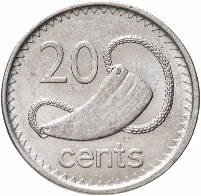 купить Фиджи 20 центов (cents) 2009-2010, случайная дата
