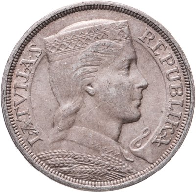 купить Латвия 5 латов (lati) 1929