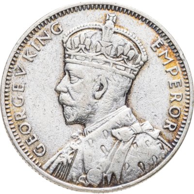 купить Маврикий 1/4 рупии (rupee) 1936