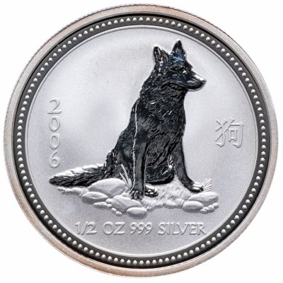 купить Австралия 50 центов 2006 "Год собаки"
