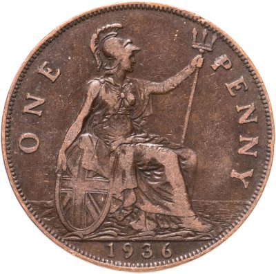 купить Великобритания 1 пенни 1936 Георг V