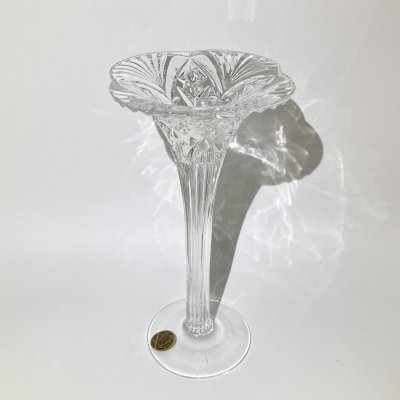 купить Подсвечник, выполненный в виде цветка, Cristal d`Arques, хрусталь, гранение, Франция, 1970-1990 гг.