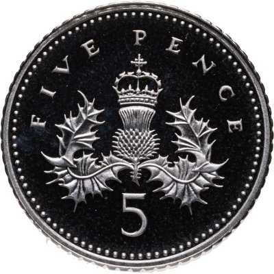 купить Великобритания 5 пенсов (pence) 2007