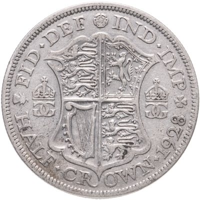 купить Великобритания 1/2 кроны (crown) 1928