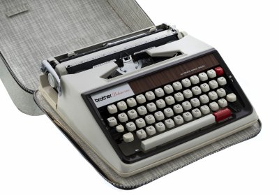 купить Печатная машинка "Brother deluxe 1350", металл, пластик, Япония, 1970-1980 гг.