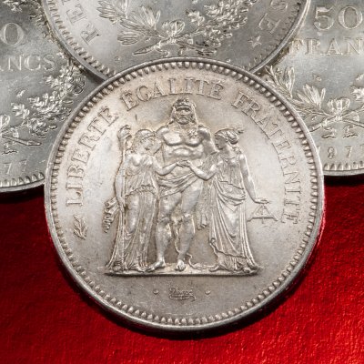 купить Франция 50 франков (francs) 1974-1979, случайный год
