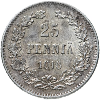 купить 25 пенни (pennia) 1916 S