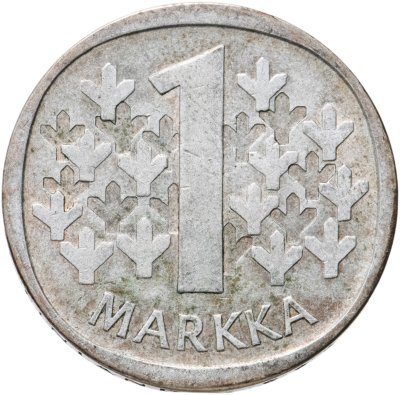 купить Финляндия 1 марка (markka) 1964 S