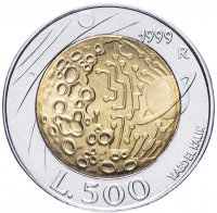 купить Сан-Марино 500 лир 1999 "Исследование космоса"