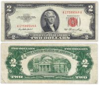 купить США 2 доллара 1953 series 1953 (Pick 380)