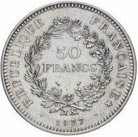 купить Франция 50 франков (francs) 1977