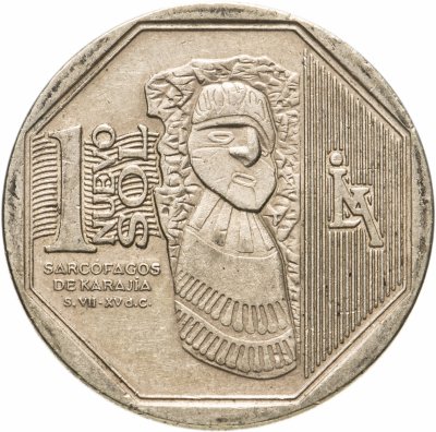 купить Перу 1 новый соль (nuevo sol) 2010 "Богатство и гордость Перу - Карахиа"