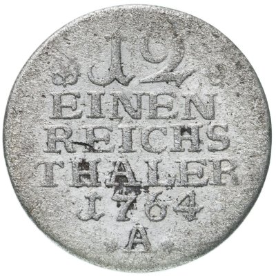 купить Пруссия 1/12 талера 1764 A