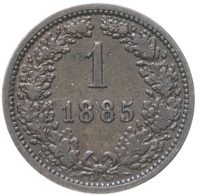 купить Австрия 1 крейцер (kreuzer) 1885
