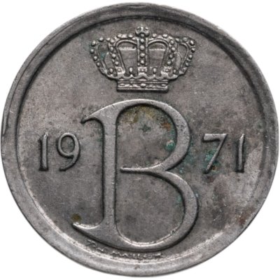 купить Бельгия 25 сантимов 1971