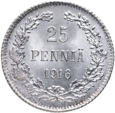 купить 25 пенни (pennia) 1916 S