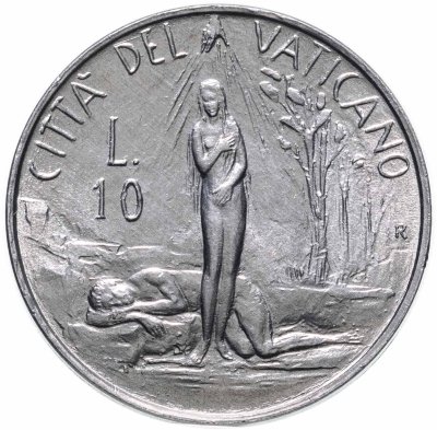 купить Ватикан 10 лир (lire) 1982