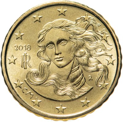 купить Италия 10 центов (cents) 2018