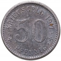купить Германия (Ахлен, Рейнская провинция) 50 пфеннигов 1917 нотгельд