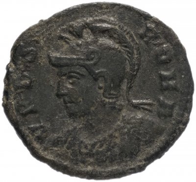 купить Римская Империя Семья Константина I 330–350 гг фоллис (реверс: волчица, кормящая близнецов)