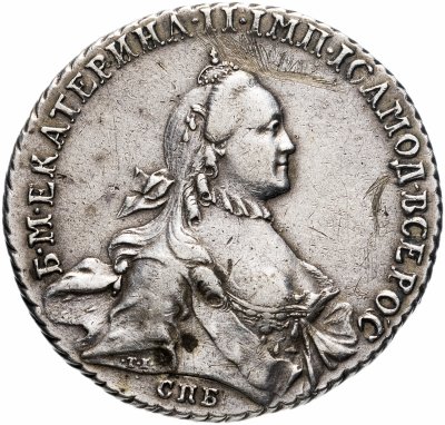 купить 1 рубль 1765 СПБ-TI-СА