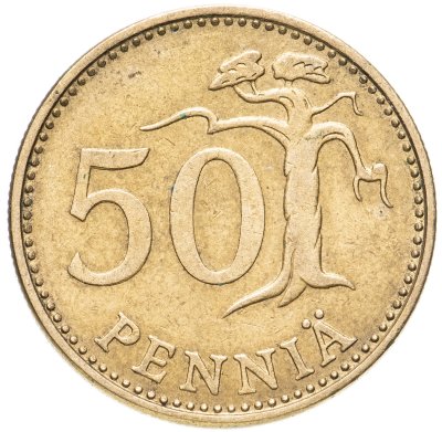 купить Финляндия 50 пенни (pennia) 1979