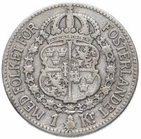 Купить Швеция 1 крона (krona) 1915