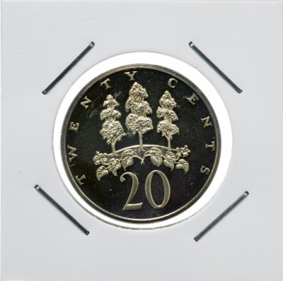 купить Ямайка 20 центов (cents) 1971