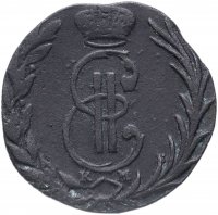 Купить Денга 1769 КМ сибирская монета