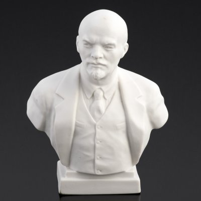 купить Бюст В.И. Ленина, бисквит, Ленинградский фарфоровый завод (ЛФЗ), СССР, 1957-1965 гг.