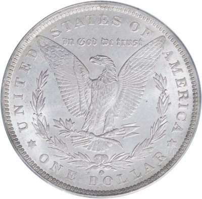 купить США1 доллар (dollar) 1884 Доллар Моргана, в слабе ANACS MS63, знак монетного двора: "O" - Новый Орлеан