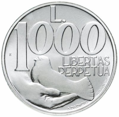купить Сан-Марино 1000 лир (lire) 1991 "Libertas Perpetua - Вечная свобода"