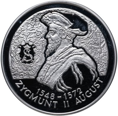 купить Польша 10 злотых (zlotych) 1996 Польские Короли - Сигизмунд II Август (1548—1572) /маленький портрет/