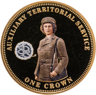 купить Тристан-да-Кунья 1 крона 2014 "Бриллиантовый юбилей"
