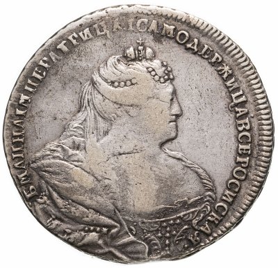купить 1 рубль 1740 московский тип