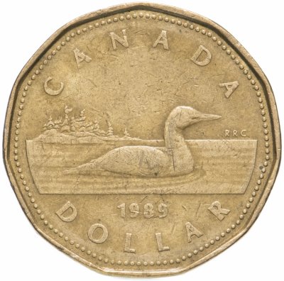 купить Канада 1 доллар (dollar) 1989